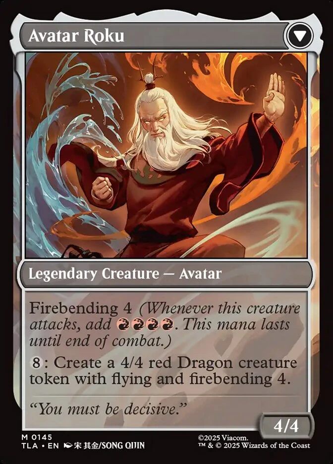 The Legend of Roku // Avatar Roku — other side
