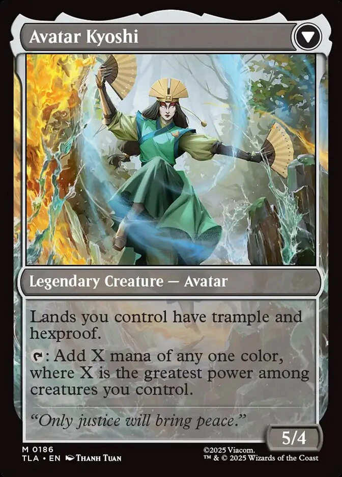 The Legend of Kyoshi // Avatar Kyoshi — other side