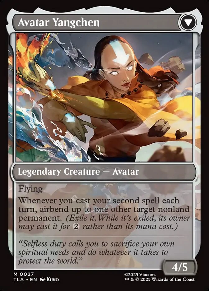 The Legend of Yangchen // Avatar Yangchen — other side