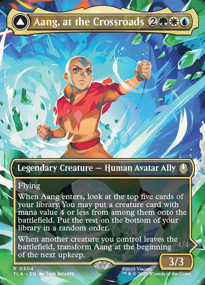 Aang, at the Crossroads // Aang, Destined Savior