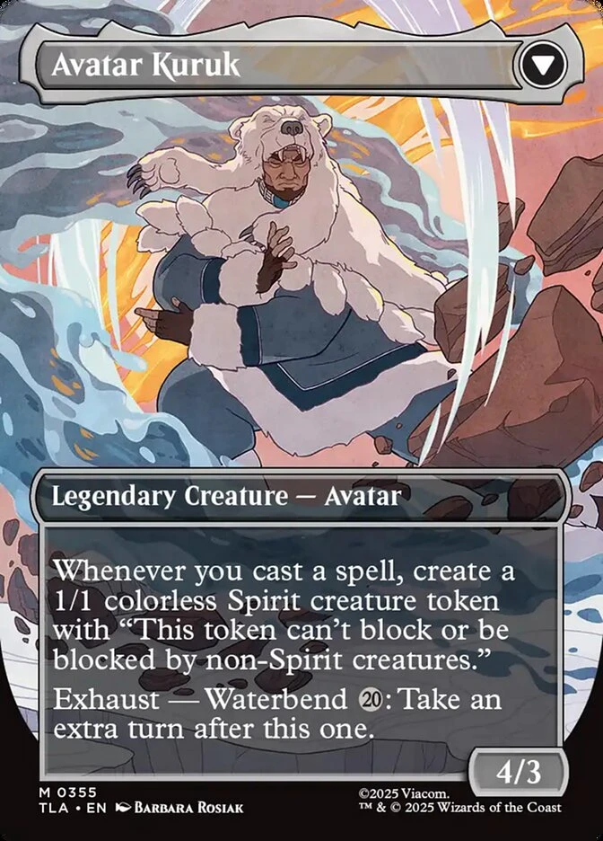 The Legend of Kuruk // Avatar Kuruk — other side