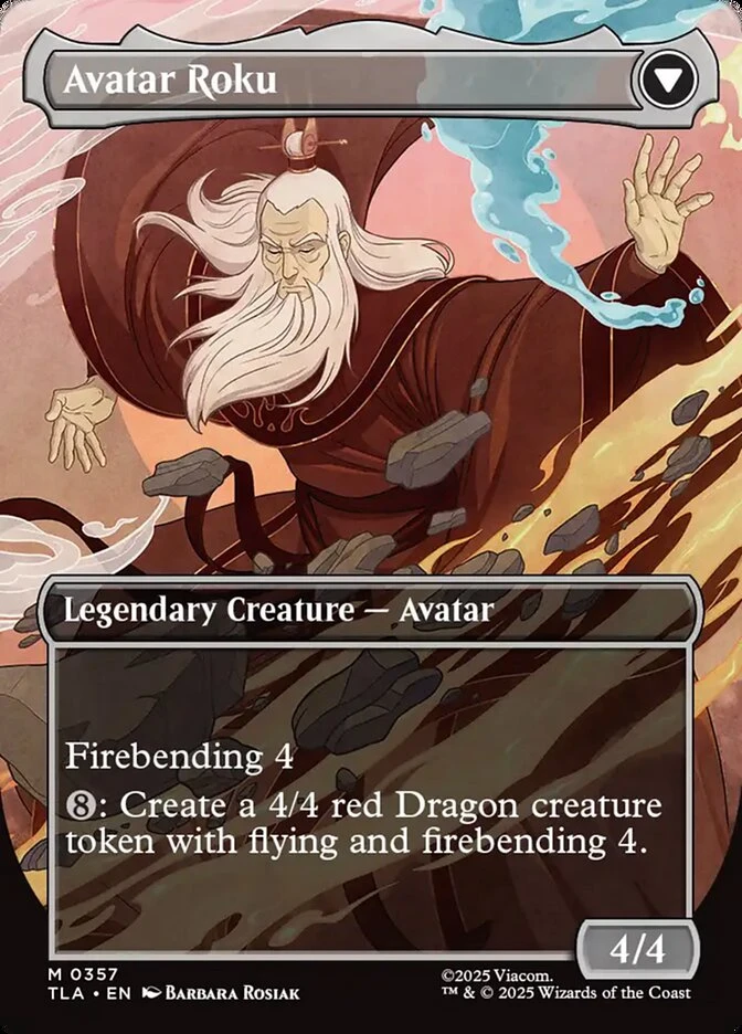 The Legend of Roku // Avatar Roku — other side