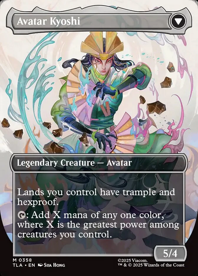 The Legend of Kyoshi // Avatar Kyoshi — other side