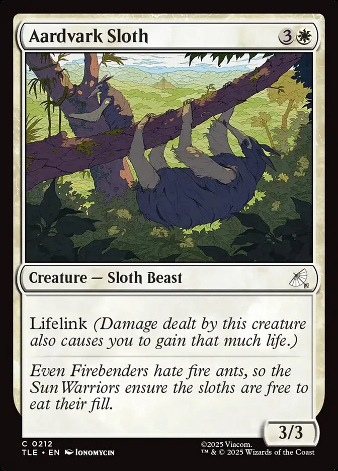 Aardvark Sloth