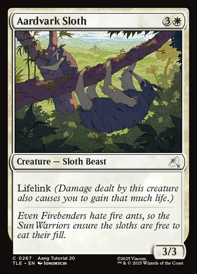 Aardvark Sloth
