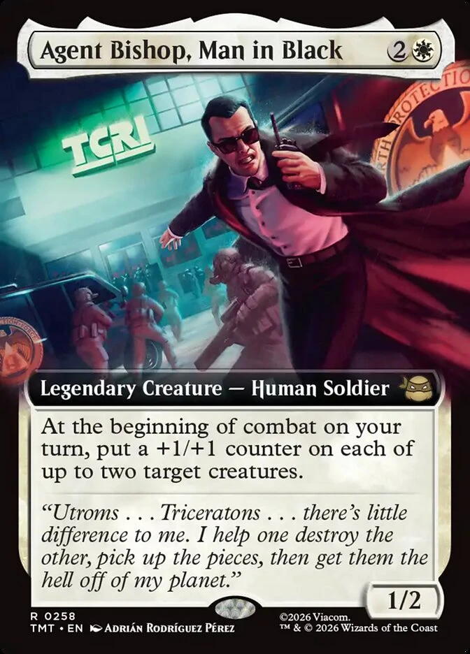 Agent Bishop, Man in Black