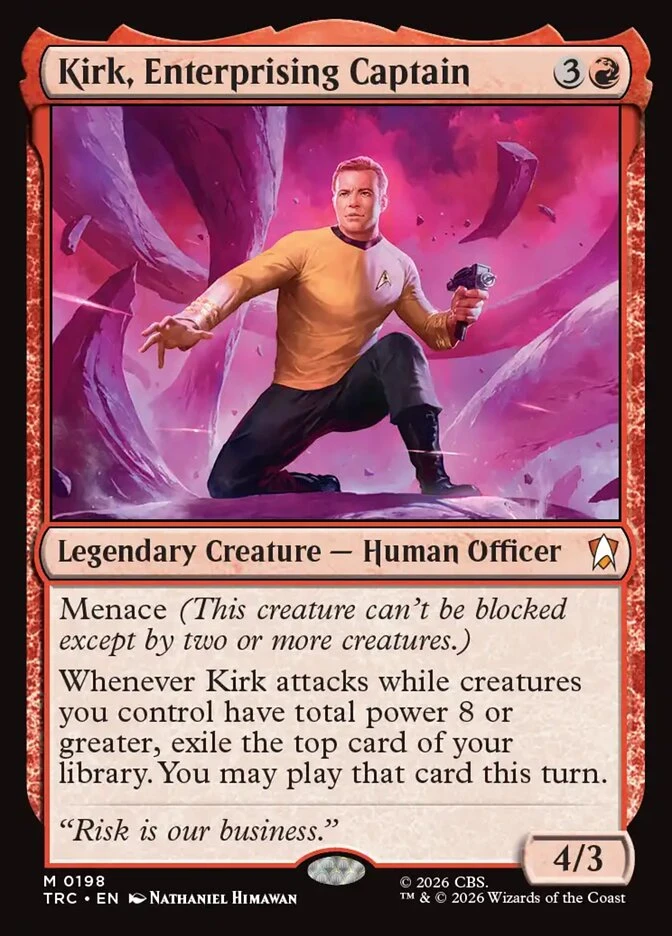 Kirk, Enterprising Captain