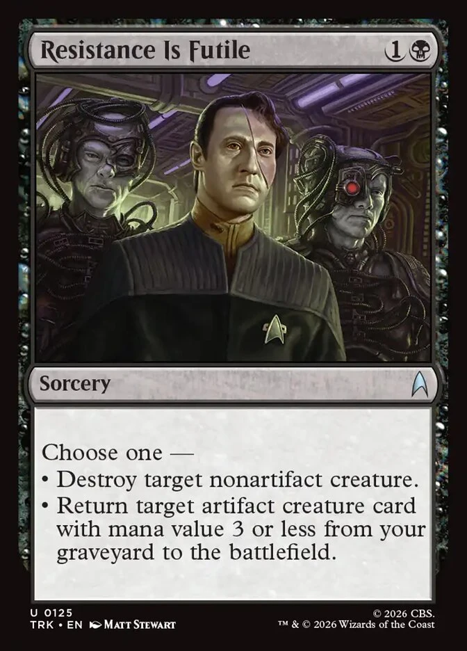 Resistance Is Futile