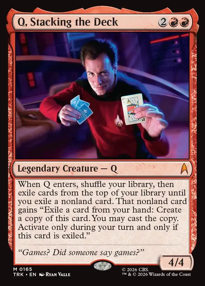 Q, Stacking the Deck