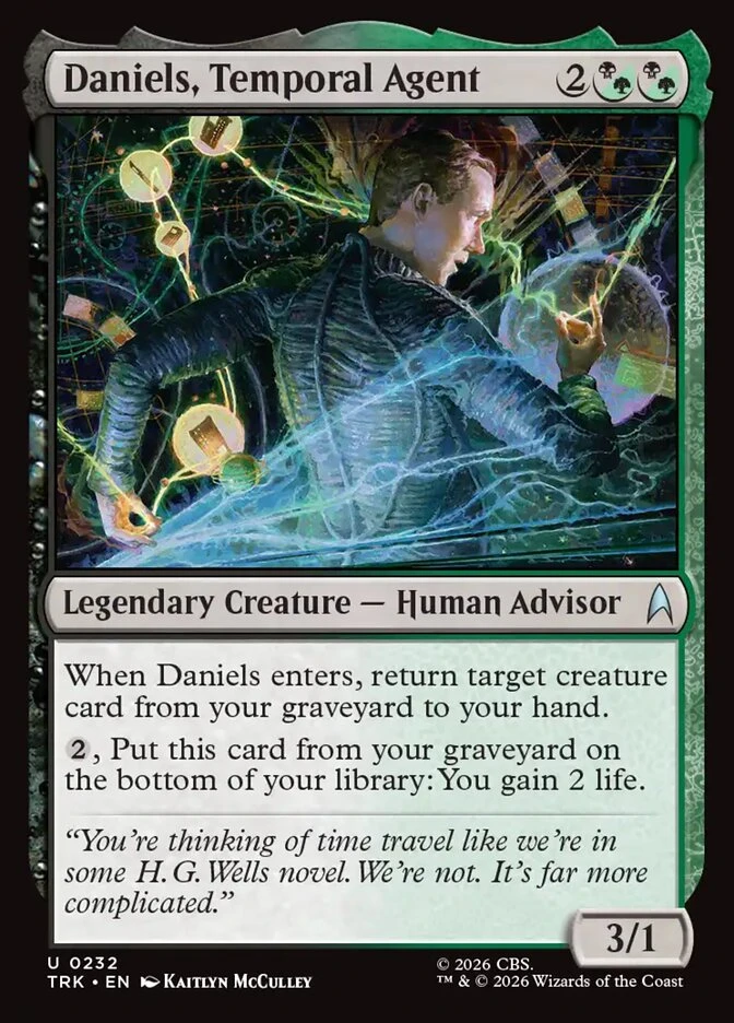 Daniels, Temporal Agent