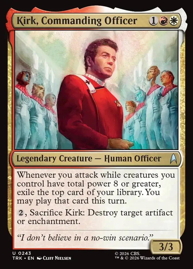 Kirk, Commanding Officer