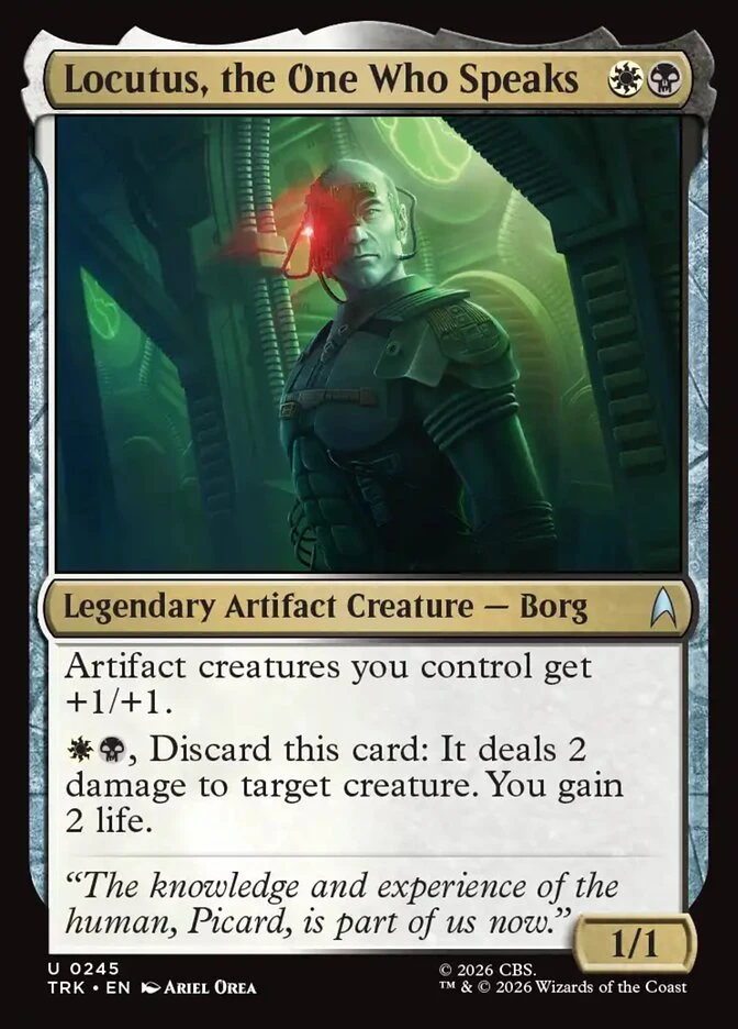 Locutus, the One Who Speaks