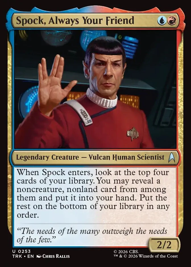 Spock, Always Your Friend
