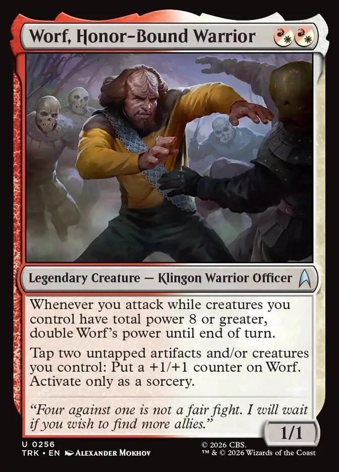 Worf, Honor-Bound Warrior