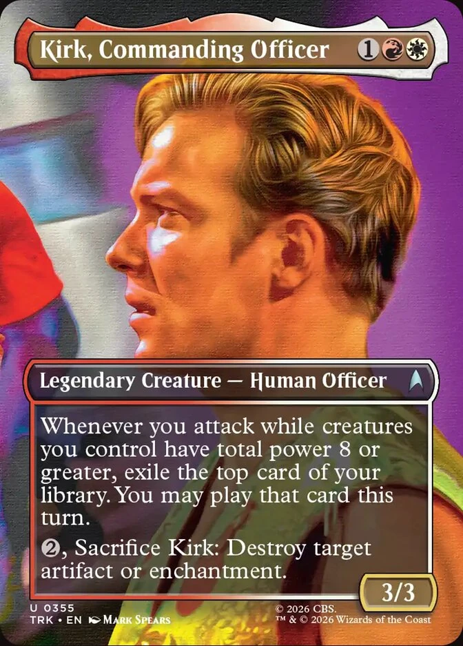 Kirk, Commanding Officer