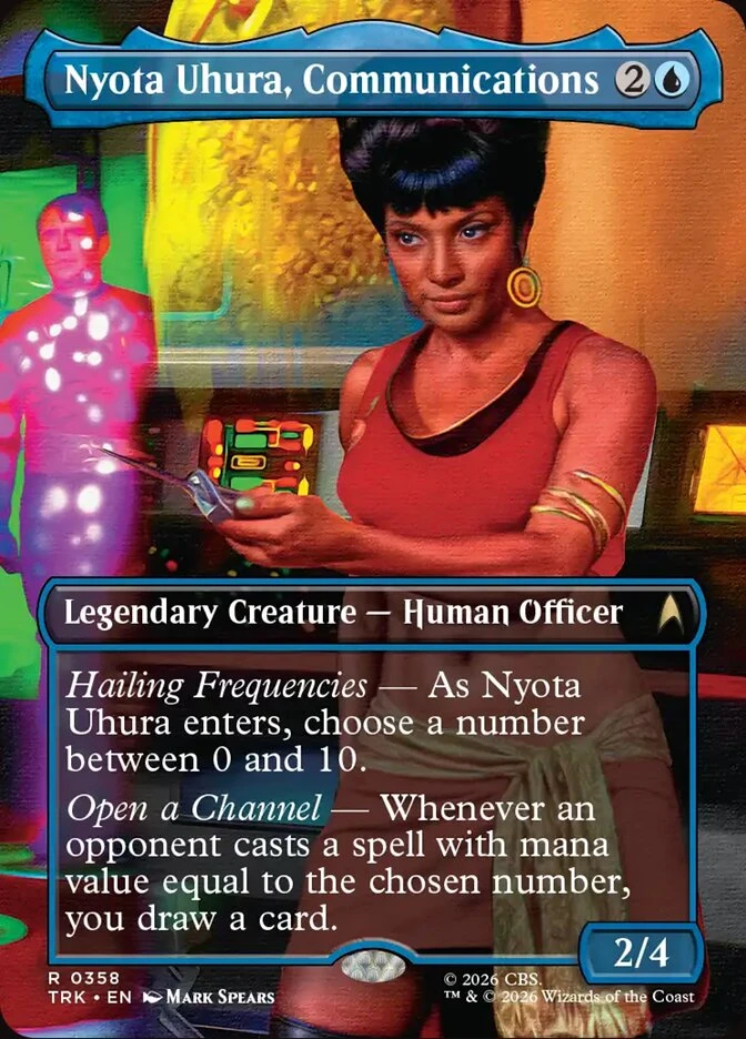 Nyota Uhura, Communications
