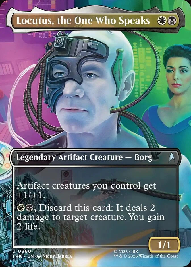 Locutus, the One Who Speaks