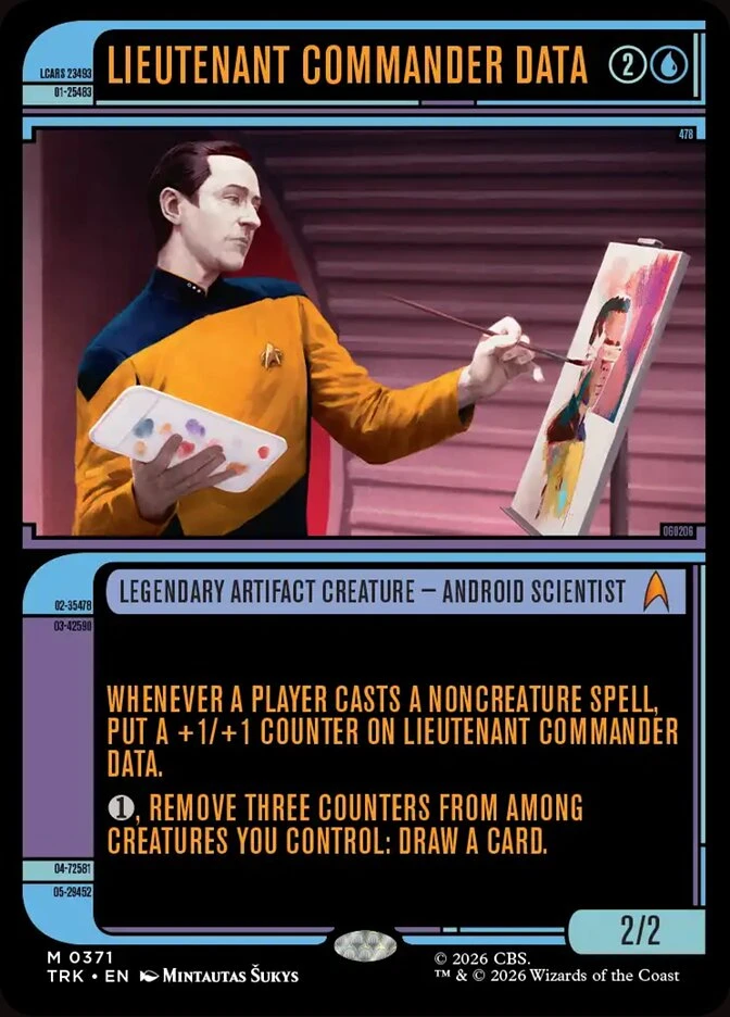 Lieutenant Commander Data