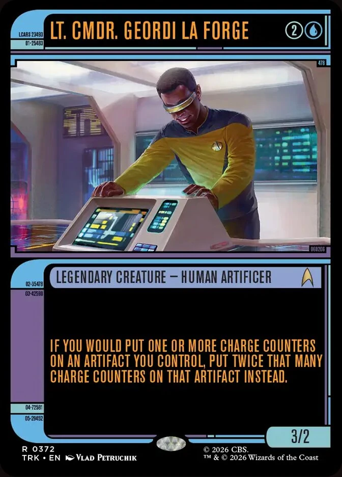 Lt. Cmdr. Geordi La Forge