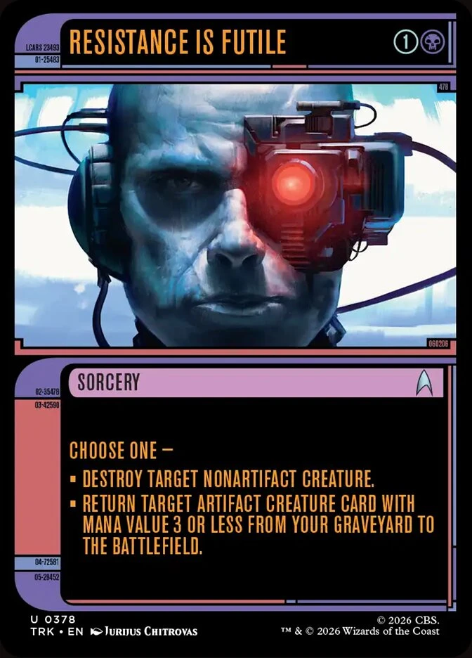 Resistance Is Futile