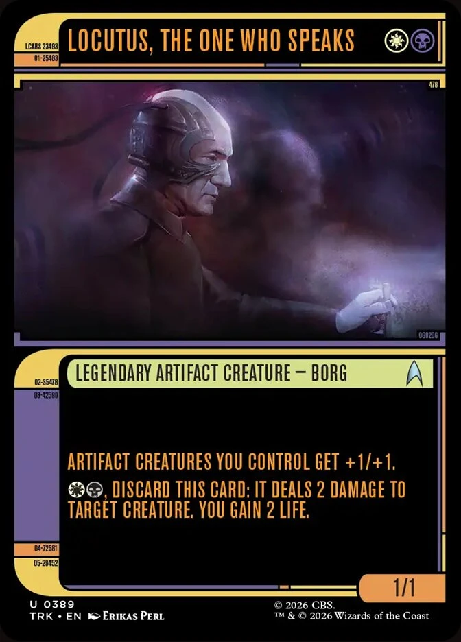 Locutus, the One Who Speaks
