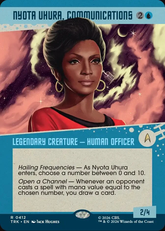 Nyota Uhura, Communications
