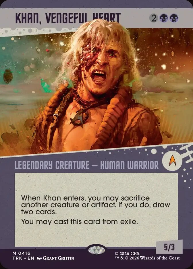 Khan, Vengeful Heart