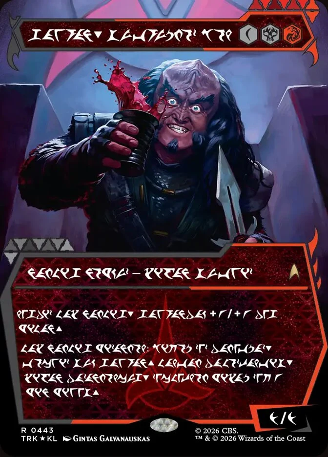 Gowron, Eager for Battle