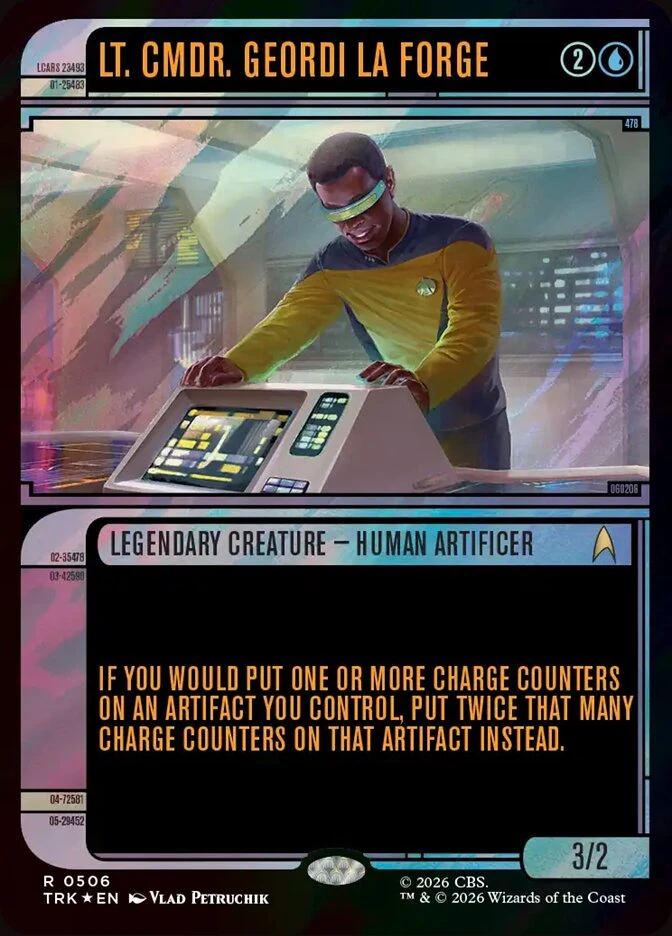 Lt. Cmdr. Geordi La Forge