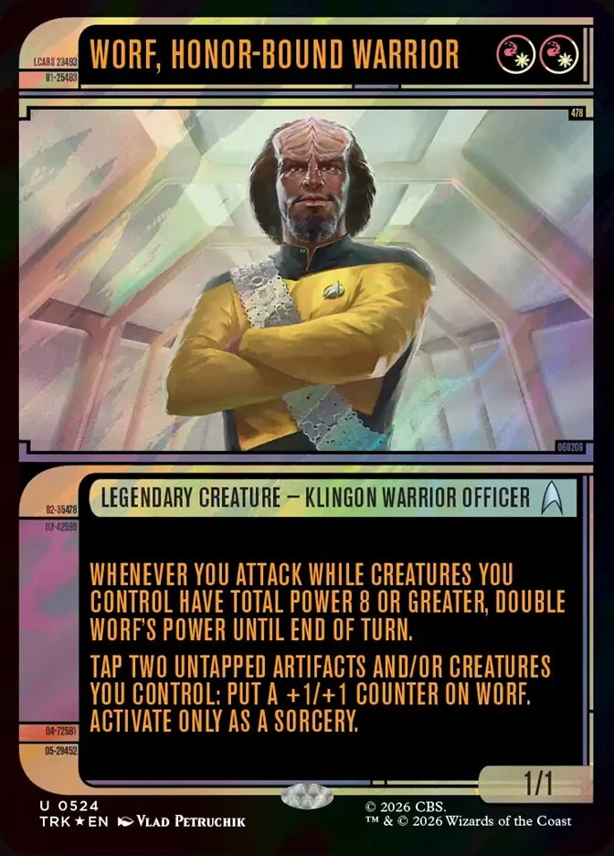 Worf, Honor-Bound Warrior