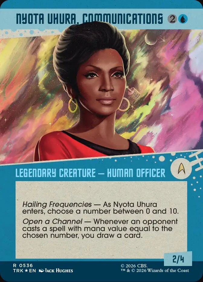 Nyota Uhura, Communications