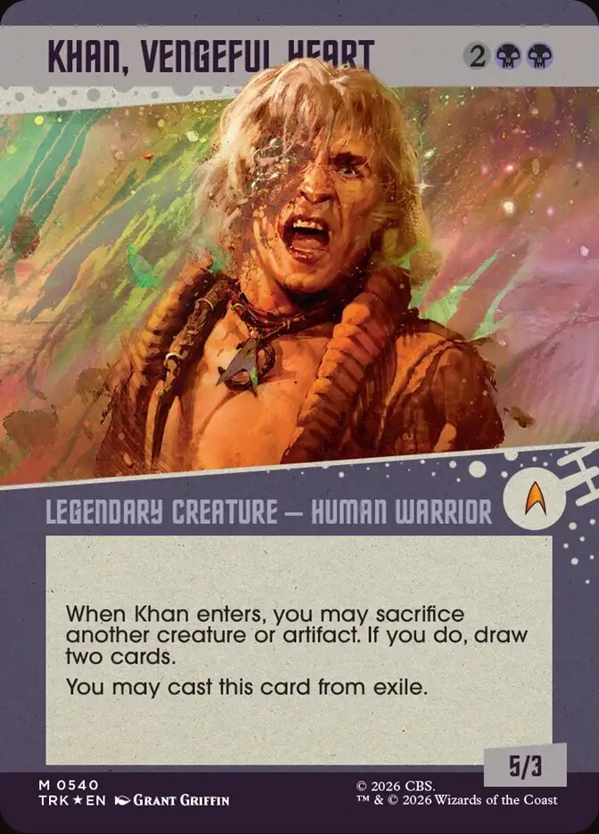 Khan, Vengeful Heart