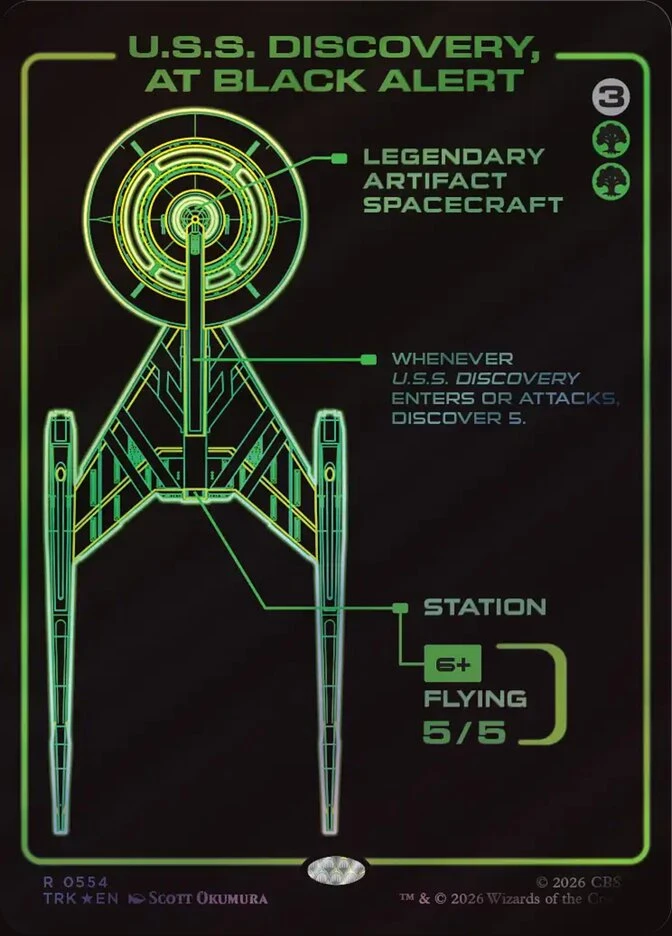 U.S.S. Discovery, at Black Alert