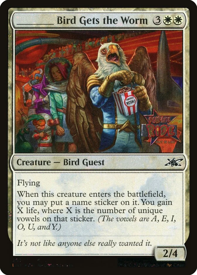 _____ Bird Gets the Worm