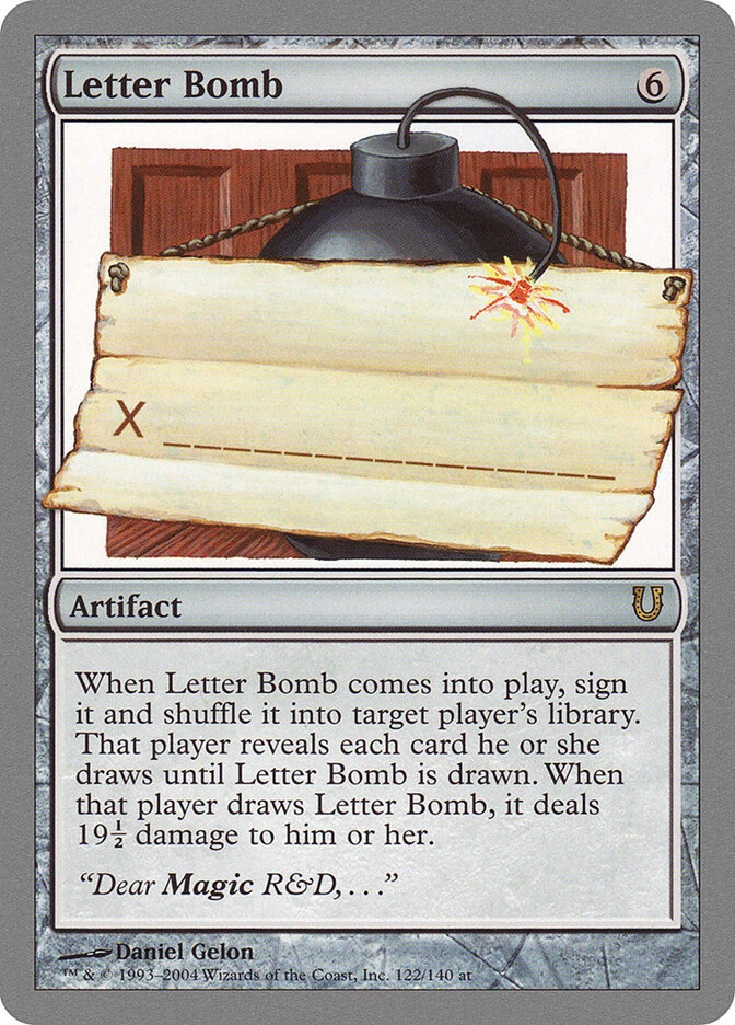 Letter Bomb
