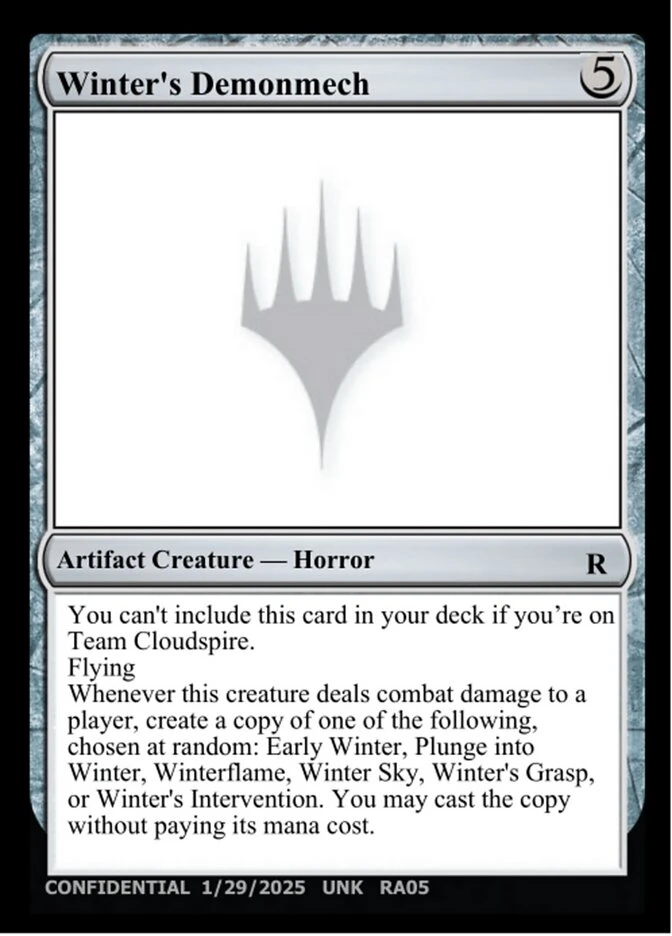 Winter's Demonmech