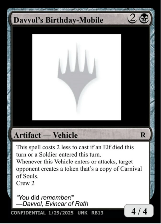 Davvol's Birthdaymobile