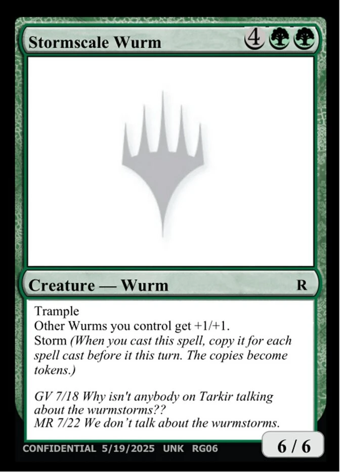 Stormscale Wurm