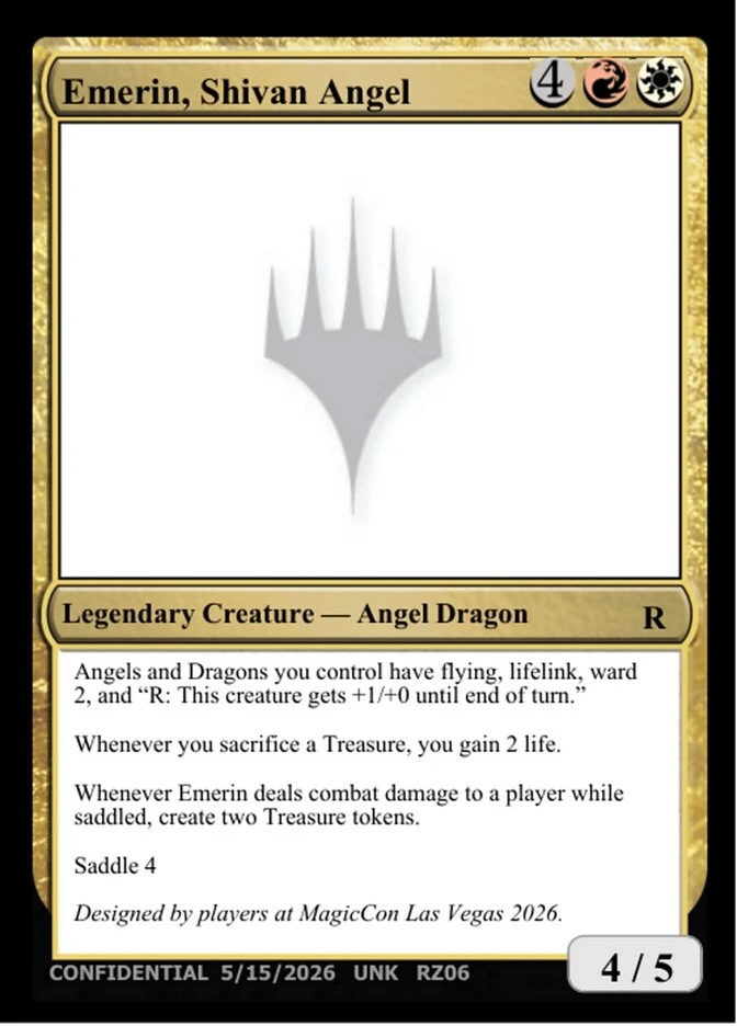 Emerin, Shivan Angel
