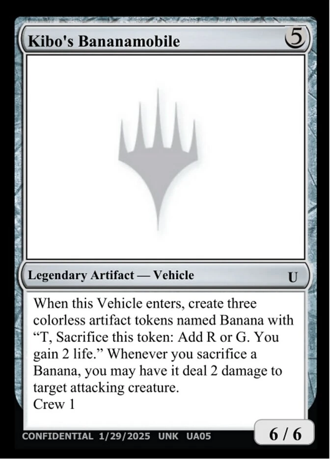 Kibo's Bananamobile