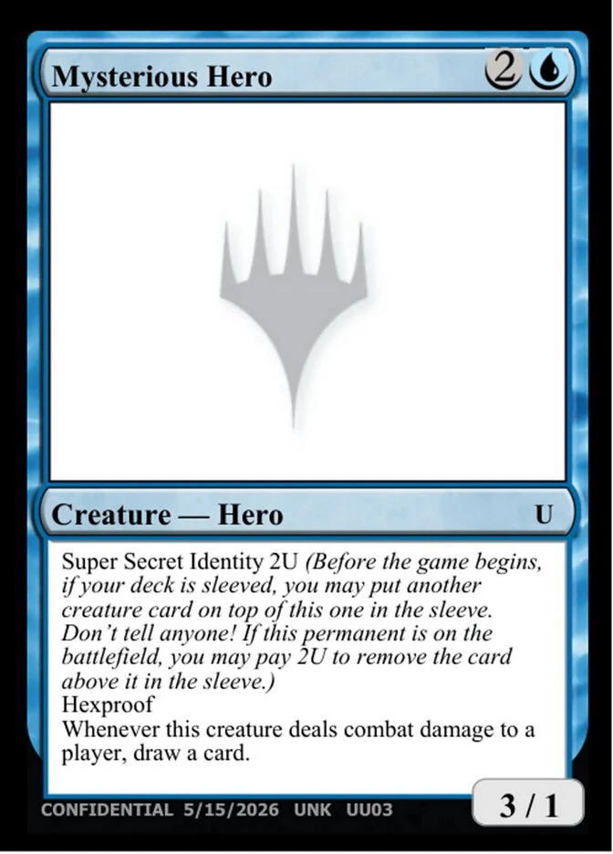 Mysterious Hero
