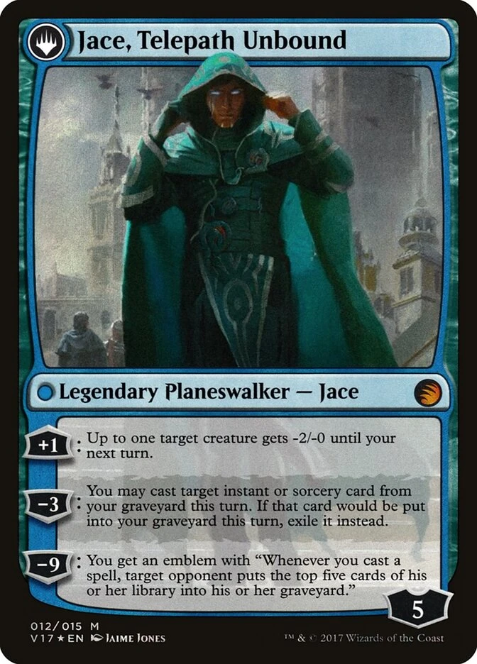 Jace, Vryn's Prodigy // Jace, Telepath Unbound — other side