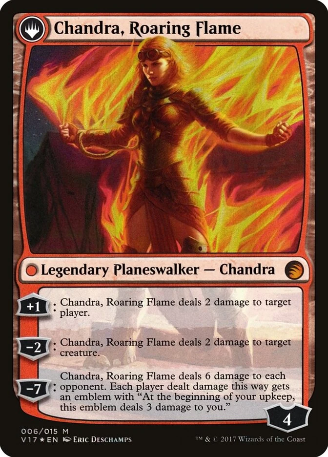 Chandra, Fire of Kaladesh // Chandra, Roaring Flame — other side