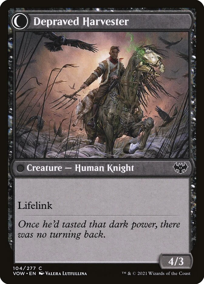 Desperate Farmer // Depraved Harvester — other side