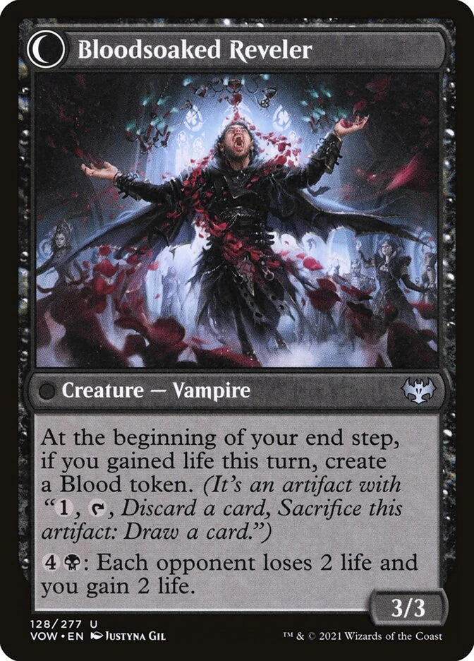 Restless Bloodseeker // Bloodsoaked Reveler — other side