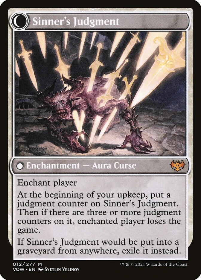 Faithbound Judge // Sinner's Judgment — other side