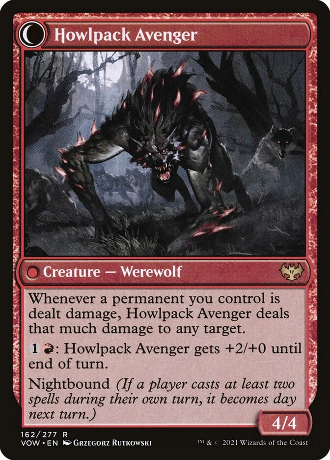 Ill-Tempered Loner // Howlpack Avenger — other side