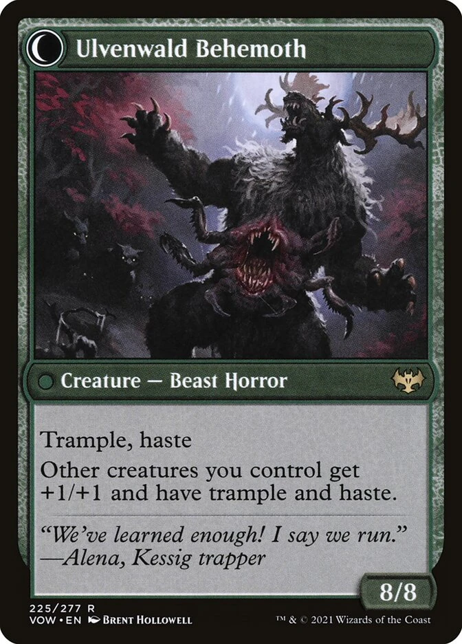 Ulvenwald Oddity // Ulvenwald Behemoth — other side