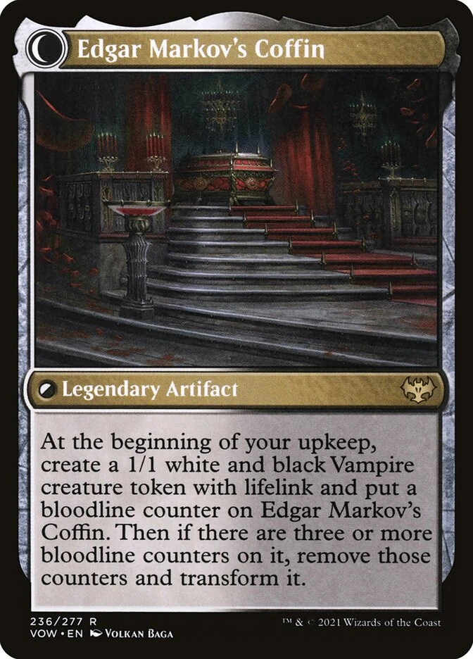 Edgar, Charmed Groom // Edgar Markov's Coffin — other side