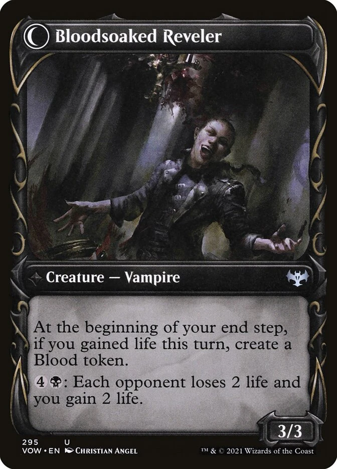 Restless Bloodseeker // Bloodsoaked Reveler — other side
